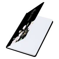 Нарушена упаковка!  <795351> Еженедельник датированный 2026 с резинкой 171х93 мм, BRAUBERG, твердый, УФ-ЛАК, 64 л., "Розы", 117353