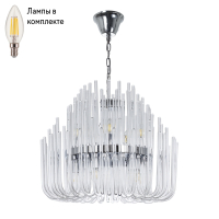 Люстра подвесная с лампочками DIVINARE 6043/02 LM-10+Lamps