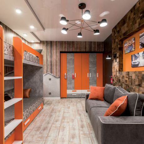 Люстра на штанге Favourite Eimer с поддержкой Маруся 1512-6P-М 