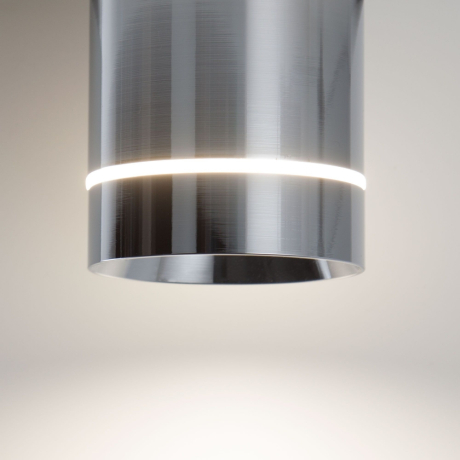 DLR021 9W 4200K хром Светильник точечный накладной светодиодный Elektrostandard 