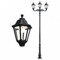 Парковый фонарь Fumagalli HOREB ADAM/Noemi 2L+1 E35.208.M21.AXH27