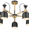 Люстра на штанге с лампочками Velante 225-023-05+Lamps E27 P45 