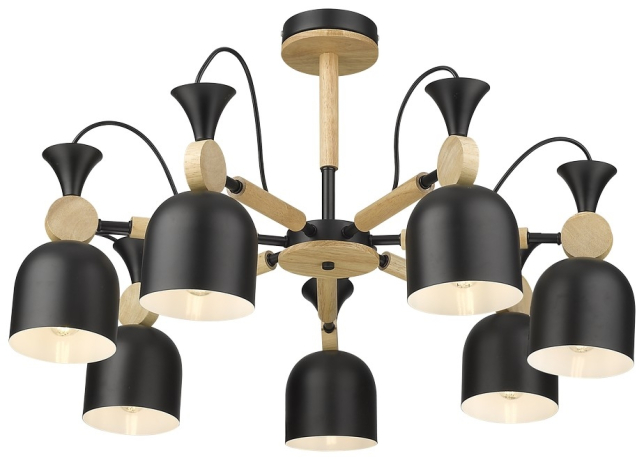 Люстра на штанге в наборе с Led лампами. Комплект от Lustrof №372294-708580 