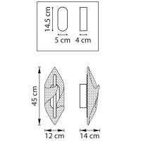 Настенный светильник Varese Lightstar 731653