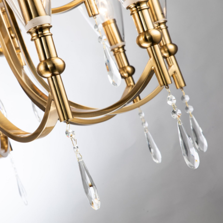 Подвесная люстра Favourite Lyra с поддержкой Маруся 2968-15P-М 