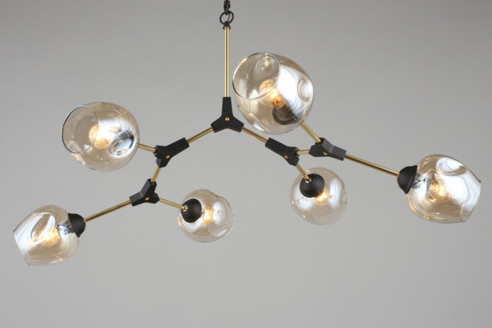 Люстра с поддержкой Маруси потолочная Omnilux OML-93707-06-M 