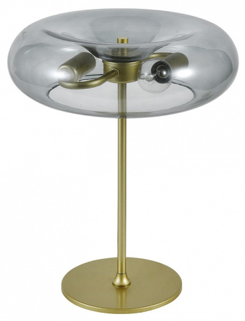 Настольная лампа декоративная Indigo Leggero 11062/2T Smoke 