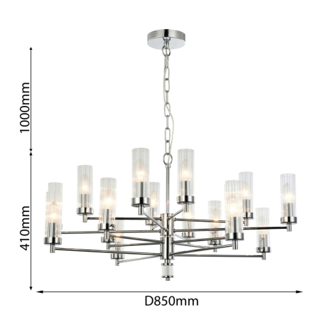 Люстра подвесная Favourite Aesthetic 2672-16P 