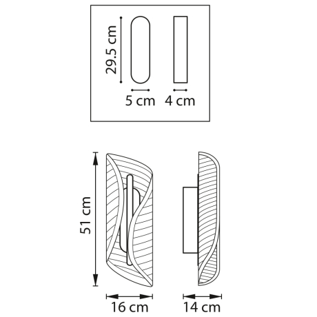 Накладной светильник Lightstar Varese 731663 