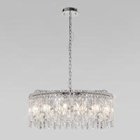 Подвесная люстра с хрусталем Eurosvet Blitz 60159 (a065322)