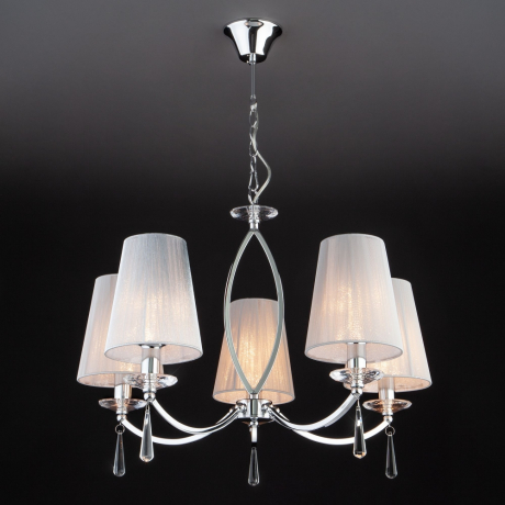 60079/5 хром Подвесная люстра Eurosvet Valery 