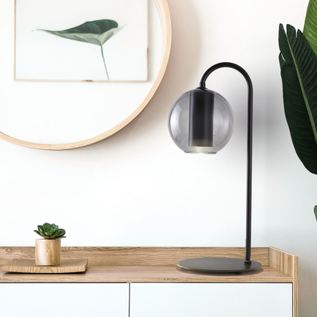 Настольная лампа 80508/1 дымчатый Eurosvet (a065594) 