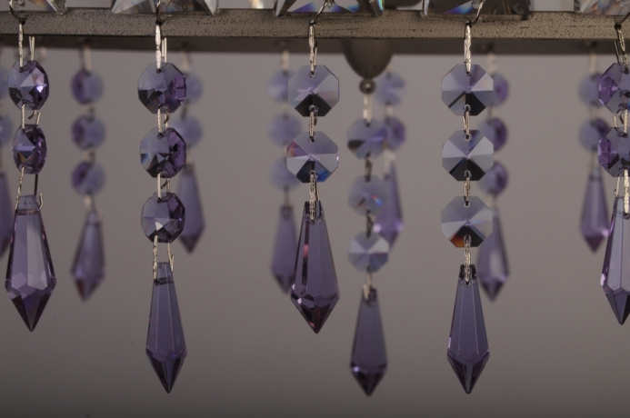 Подвесная люстра Abrasax L.7392-5GR (PURPLE) 