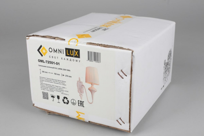 Бра с лампочкой Omnilux OML-72501-01+Lamps 