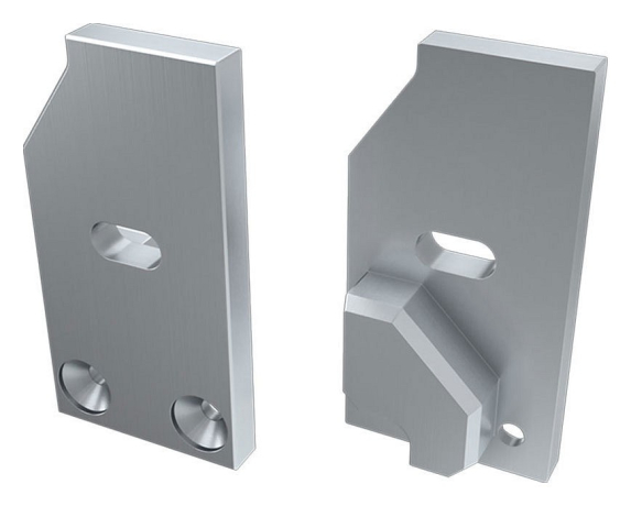 Заглушка для профиля с отверстием правая Arlight ALM 026728 