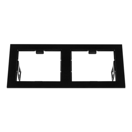 214527 Рамка для двух встраиваемых светильников Lightstar Double Quadro серии Domino 