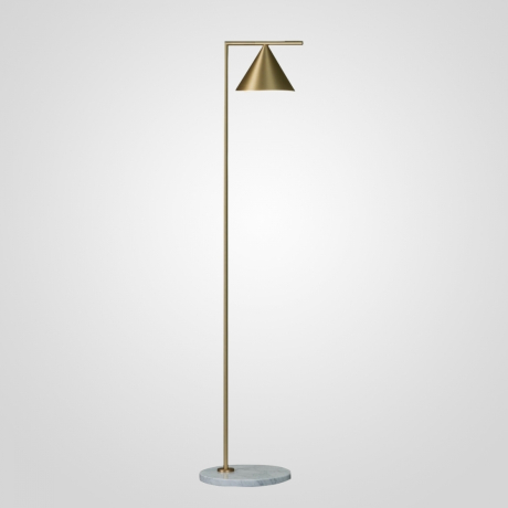 Торшер Captain Flint Cone floor lamp Капитан Флинт Gold ImperiumLoft 41,147 