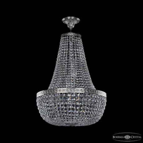 Люстра на штанге Bohemia Ivele Crystal 19111/H2/45IV Ni 