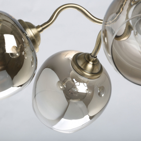 Потолочная люстра со светодиодными лампочками E27, комплект от Lustrof. №384185-674070 