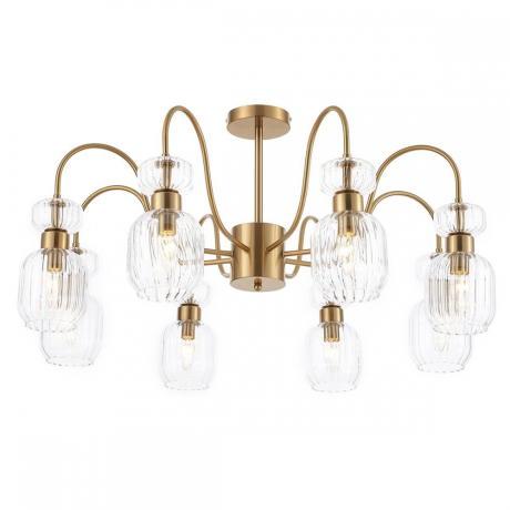 Люстра на штанге Escada Gloss 1141/8PL Clear 