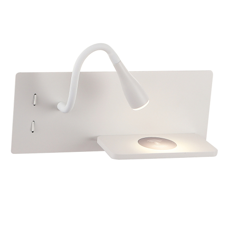 Бра Crystal Lux ELQI AP11W LED WH 