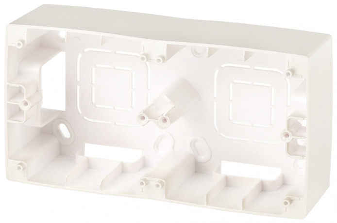 Коробка для накладного монтажа 2-постовая ЭРА 12 12-6102-15 Б0043179 