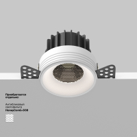 Встраиваемый светильник Technical DL058-12W4K-TRS-W Round