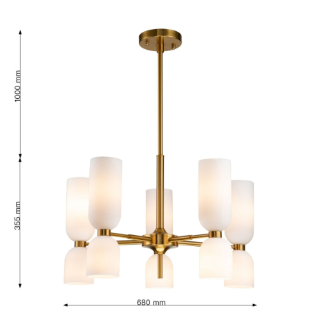 Подвесная люстра Favourite Amusing 2876-5P 