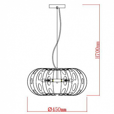 Подвесной светильник Rivoli Mitzi 4079-203 Б0047918 