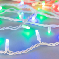 10м. Уличная гирлянда нить RGB Ardecoled 24V ARD-String-Pro-10000-White-95Led-Milk-Live RGBW-DMX (31757)