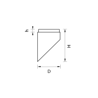201430 Насадка торцевая на светильник Lightstar Rullo