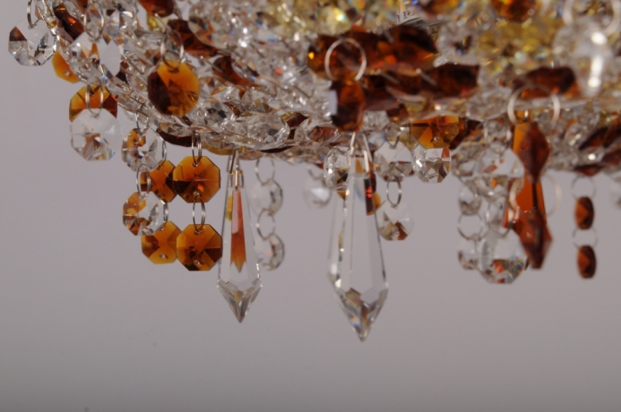 Подвесная люстра Abrasax L.8301-8 BROWN 