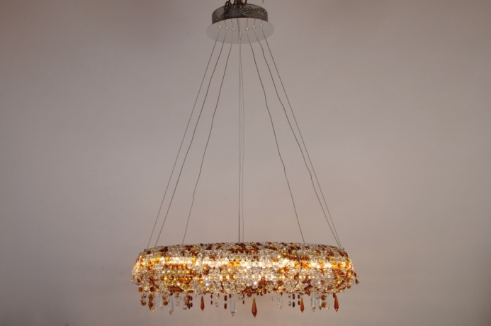 Подвесная люстра Abrasax L.8301-8 BROWN 