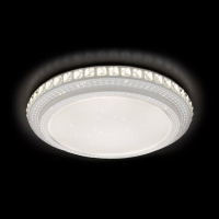 F92 Потолочная светодиодная люстра с пультом Ambrella light Crystal