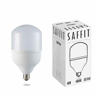Светодиодная промышленная лампа E27 40W 4000K (белый) Saffit SBHP1040 55092 