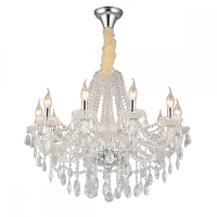 Люстра подвесная со светодиодными лампочками E14, комплект от Lustrof. №300026-657202