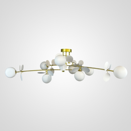 Потолочная люстра MATISSE B D120 Gold White ImperiumLoft matisse-b 