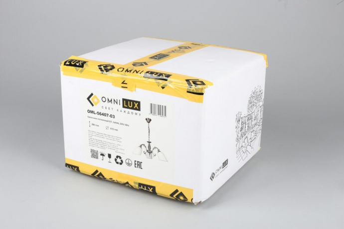 OML-56407-03 Потолочная люстра Omnilux Tellaro 