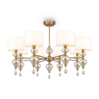 Люстра на штанге Freya Raise FR5369CL-08BS