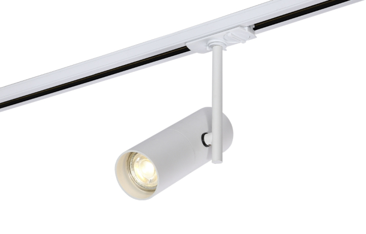 Однофазный светильник для трека Crystal Lux CLT 0.31 011 WH 