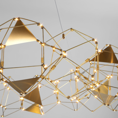 Подвесная люстра 90369/15 медь Eurosvet (a065035) 