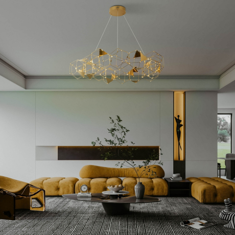 Подвесная люстра 90369/15 медь Eurosvet (a065035) 