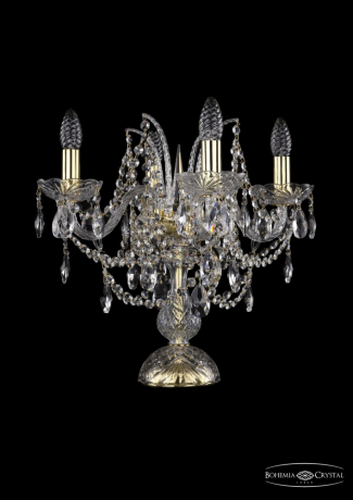 1411L/4/141-39/G Настольная лампа Bohemia Ivele Crystal 