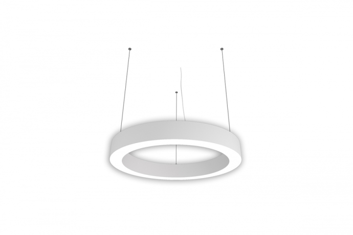 Подвесной светодиодный светильник (блок питания в комплекте) Donolux Aura DL600S54NW White 