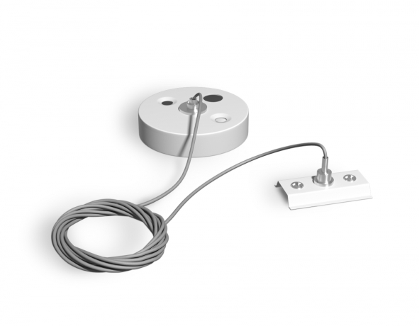 Подвес тросовый для однофазного шинопровода Standard 220V 1.5m Ambrella light Трековые системы GL7191 