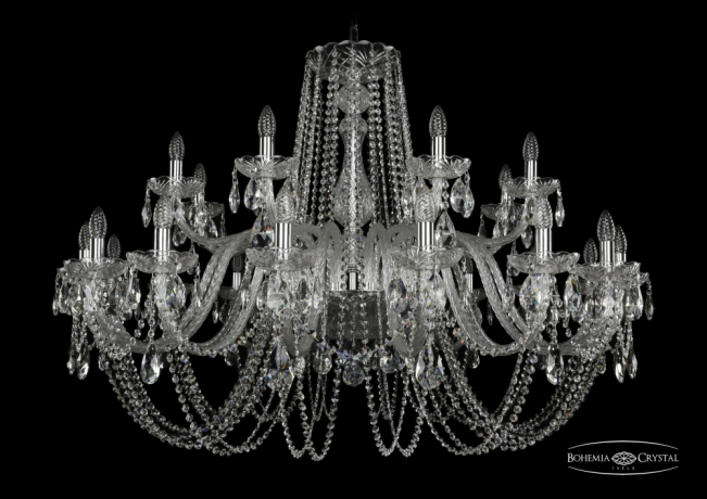 1402/16+8/460/Ni Подвесная люстра Bohemia Ivele Crystal 