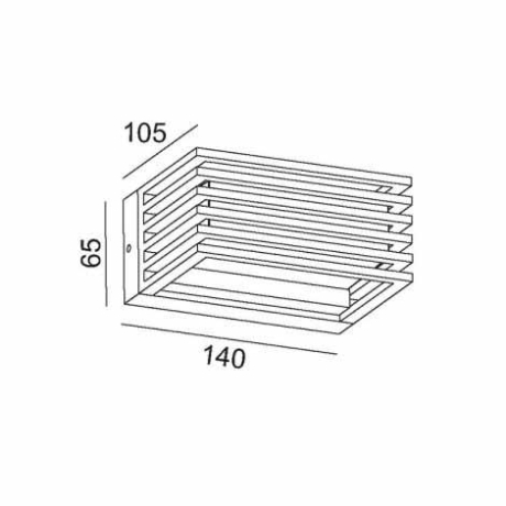 Настенные уличные светильники