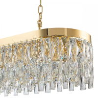 Подвесная люстра Indigo Anna 12029/10PL Gold V000382