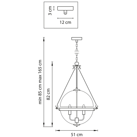 Подвесной светильник Modena Lightstar 816044 