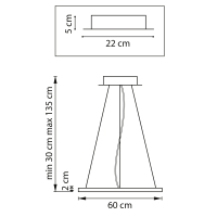 Подвесная люстра Rotonda Lightstar 736367
